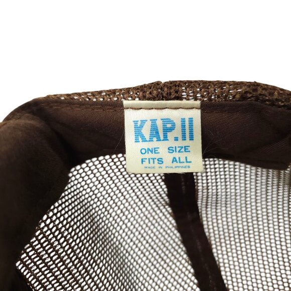 Carpet City Mesh Snapback Cap Vintage 90s Trucker Logo Baseball Foam Hat Kap II - Picture 8 of 13